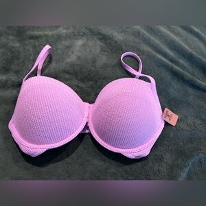 Victorias Secret PINK Lilac Bikini Top NWT Size MDD